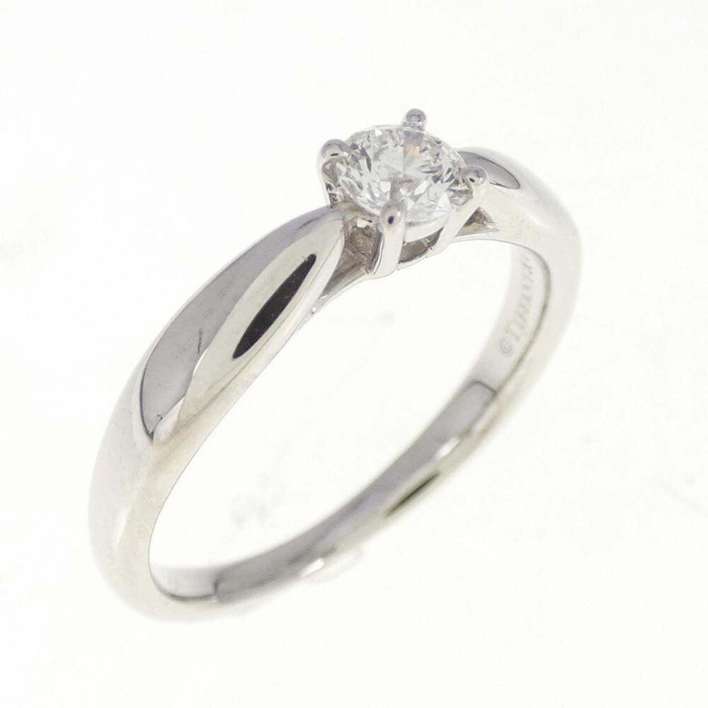 TIFFANY Authentic Silver Engagement Ring
